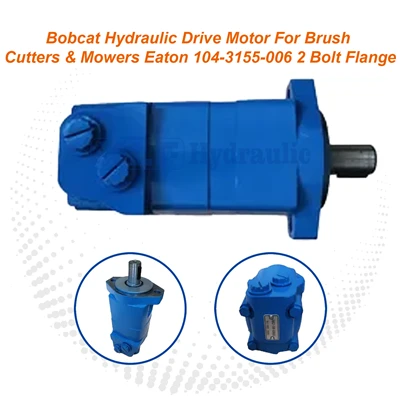Eaton 104-3155-006 Bobcat Hydraulic Drive Motor 2 Bolt Flange Għal Brush Cutters & Mowers